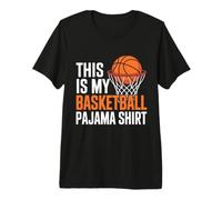 Questo è Il Mio Pigiama da Basket Maglietta Premium