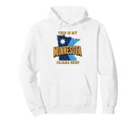 Questo è Il Mio Pigiama del Minnesota Orgoglio del Minnesota Felpa con Cappuccio
