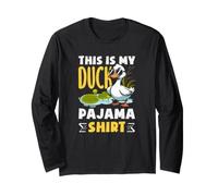 Questo è Il Mio Pigiama Duck Maglia a Manica
