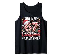 Questo è Il Mio Pigiama Natalizio «Christmas Family Meme Holiday Fun» Canotta