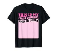 Questo è Il Mio Primo Concerto Firma My Shirt Groovy Music Event Maglietta