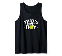 Questo È Il Mio Ragazzo Tennis Mom Pride Canotta