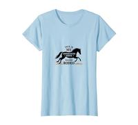 Questo è Il Mio Secondo Pilota Esperto di Rodeo Maglietta, Donna, Celeste, S