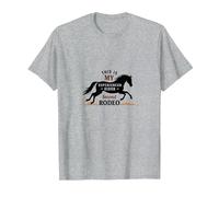 Questo è Il Mio Secondo Pilota Esperto di Rodeo Maglietta, Uomo, Grigio Melange, L