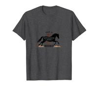 Questo è Il Mio Secondo Pilota Esperto di Rodeo Maglietta, Uomo, Grigio Scuro, L