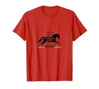Questo è Il Mio Secondo Pilota Esperto di Rodeo Maglietta, Uomo, Rosso, L