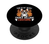 Questo è il mio spaventoso costume da bulldog francese PopSockets PopGrip Adesivo