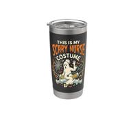 Questo è il mio spaventoso costume da infermiera Ghost Riding, camicia a siringa Bicchiere termico in acciaio inox doppia parete