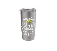 Questo è il mio Wedding Planning Design Bicchiere termico in acciaio inox doppia parete