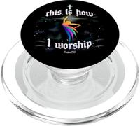 questo è il modo in cui adoro Dancing Christian Worship Dancer Girl PopSockets PopGrip per MagSafe