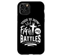 Questo è il modo in cui combatto le mie battaglie 2 Chron 20 15 Custodia per iPhone 11 Pro
