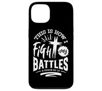 Questo è il modo in cui combatto le mie battaglie 2 Chron 20 15 Custodia per iPhone 13