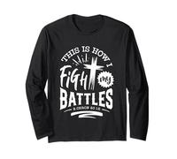 Questo è Il Modo in Cui combatto Le Mie Battaglie 2 Chron 20 15 Maglia a Manica