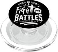 Questo è il modo in cui combatto le mie battaglie 2 Chron 20 15 PopSockets PopGrip per MagSafe