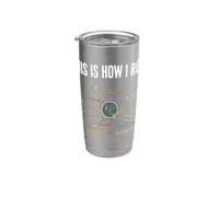 Questo è il modo in cui lancio formula fisica Insegnante di scienze Matematica Nerd Bicchiere termico in acciaio inox doppia parete