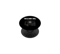 Questo è il modo in cui lancio formula fisica Insegnante di scienze Matematica Nerd PopSockets PopGrip Adesivo
