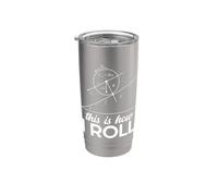 Questo è il modo in cui rotolo matematica formula geometria insegnante matematica amante Bicchiere termico in acciaio inox doppia parete