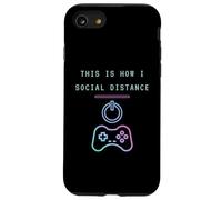 Questo è il modo in cui sociale distanza divertente Console Gaming Custodia per iPhone SE (2020) / 7/8