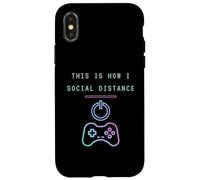 Questo è il modo in cui sociale distanza divertente Console Gaming Custodia per iPhone X/XS