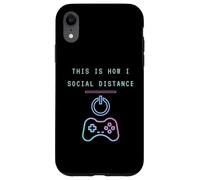 Questo è il modo in cui sociale distanza divertente Console Gaming Custodia per iPhone XR