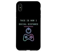 Questo è il modo in cui sociale distanza divertente Console Gaming Custodia per iPhone XS Max