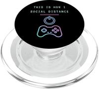 Questo è il modo in cui sociale distanza divertente Console Gaming PopSockets PopGrip per MagSafe