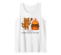 Questo è Il Tuo Gatto Divertente Che va nella zuppa Canotta