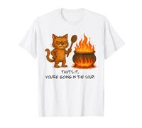 Questo è Il Tuo Gatto Divertente Che va nella zuppa Maglietta