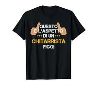 Questo é l'aspetto di un Chitarrista figo! Maglietta