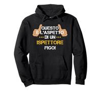 Questo é l'aspetto di un Ispettore figo! Felpa con Cappuccio