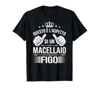 Questo è l'aspetto di Un Macellaio Figo e Divertente Maglietta