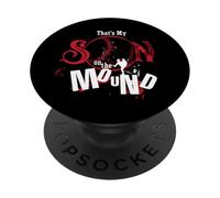 Questo è mio figlio sul baseball tumulo PopSockets PopGrip Adesivo
