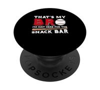 Questo è mio fratello, sono qui solo per Snack Bar Funny Baseball PopSockets PopGrip Adesivo