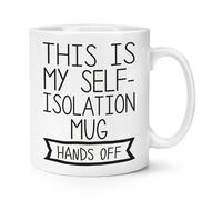Questo È Mio Self-Isolation Mug Hands Off 284ml Tazza 2020 Asociale Scherzo