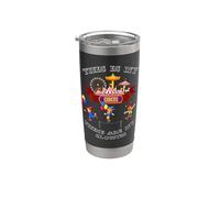Questo è My Circus. Questi sono i miei Clown. Bicchiere termico in acciaio inox doppia parete