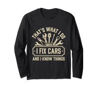 Questo è Quello Che Faccio aggiusto Le Auto e so Cose - Car Guy Maglia a Manica