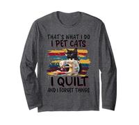 Questo è quello che faccio: animali domestici, gatti, trapunta e dimentico le cose Maglia a Manica