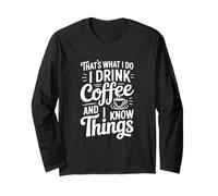 Questo è Quello Che Faccio, Bevo caffè e so Cose Maglia a Manica