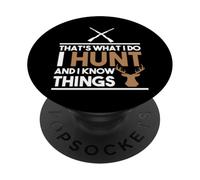 Questo è quello che faccio, caccia e so cosa caccio PopSockets PopGrip Adesivo