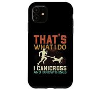 Questo è quello che faccio Canicross e so cose che il cane corre Custodia per iPhone 11