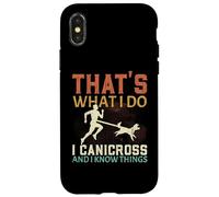 Questo è quello che faccio Canicross e so cose che il cane corre Custodia per iPhone X/XS