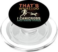 Questo è quello che faccio Canicross e so cose che il cane corre PopSockets PopGrip per MagSafe