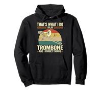 Questo è quello che faccio - Divertente gioco trombone e dimentica le cose Felpa con Cappuccio