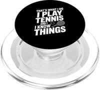 Questo è quello che faccio, gioco a tennis e so cose PopSockets PopGrip per MagSafe
