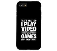 Questo è quello che faccio, gioco ai videogiochi e so cose Custodia per iPhone SE (2020) / 7/8