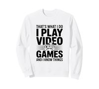 Questo è Quello Che Faccio, Gioco ai Videogiochi e so Cose Felpa