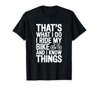 Questo è Quello Che Faccio Guido la mia Bici e so Cose Maglietta