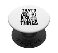 Questo è quello che faccio Guido la mia bici e so cose PopSockets PopGrip Adesivo