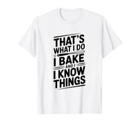 Questo è Quello Che Faccio io Cuoco e so Cose Umorismo Maglietta