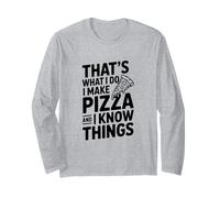 Questo è Quello Che Faccio io Faccio la Pizza e so Cose Maglia a Manica